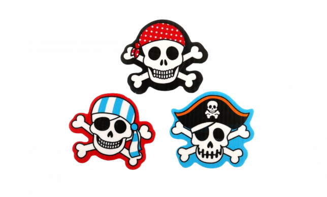 Pirate skulles